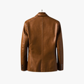 Rimora Cork | Mens Casual Leather Blazer Jacket – Sleek Modern Style