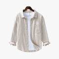 Rimora Cork | Cotton Linen Button-up