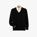 Rimora Cork | Cashmere V- Neck Pullover