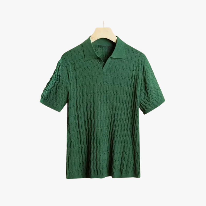 Rimora Cork | Textured Polo