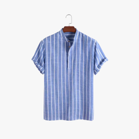 Rimora Cork | Striped Linen Shirt