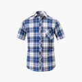 Rimora Cork | Short Sleeve Plaid Shirt