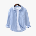 Rimora Cork | Cotton Linen Button-up