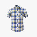 Rimora Cork | Short Sleeve Plaid Shirt