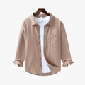 Rimora Cork | Cotton Linen Button-up