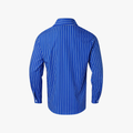 Rimora Cork | Men Slim Fit Blue Striped Shirt