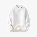 Rimora Cork | Woolen V-Neck Sweater