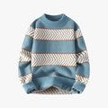 Rimora Cork | Chevron Striped Sweater