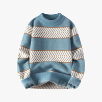 Rimora Cork | Chevron Striped Sweater