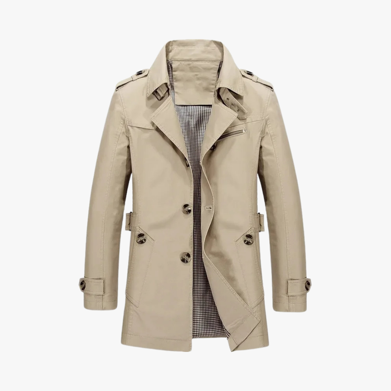 Rimora Cork | Casual Cotton Trenchcoat
