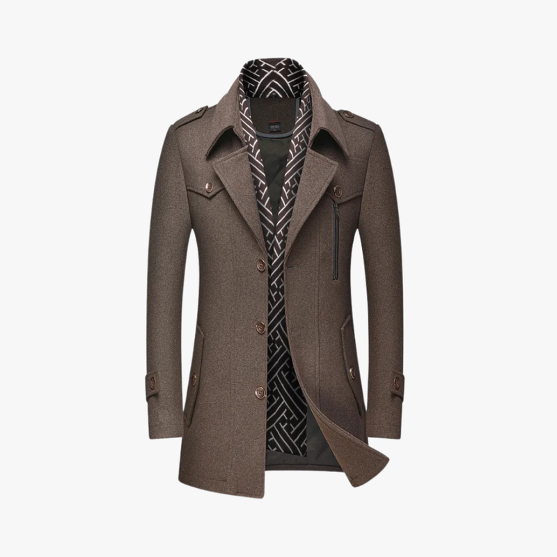 Rimora Cork | Wool Business Trenchcoat