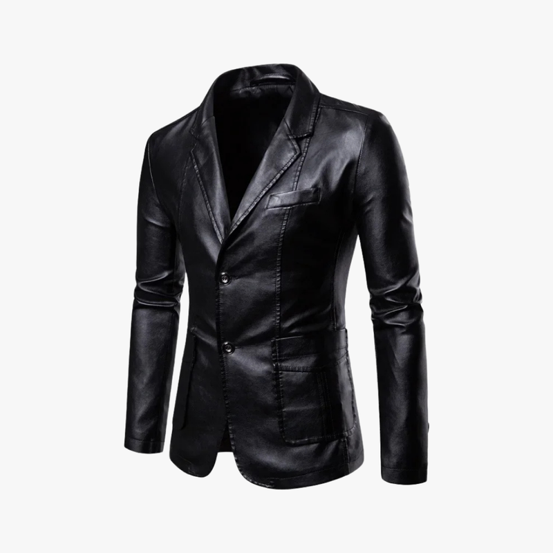 Rimora Cork | Leather Blazer