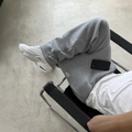 Rimora Cork | Flare sweatpants with zip