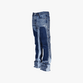 Rimora Cork | Flare jeans in black denim for men
