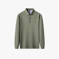 Rimora Cork | Long Sleeved Polo Shirt