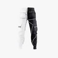 Rimora Cork | Techwear Combat Reflective Black Cargo Pants