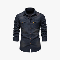 Rimora Cork | Casual Denim Shirt