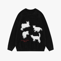 Rimora Cork | Fluffy Cats Sweater