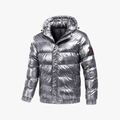 Rimora Cork | Men's shiny black down jacket