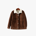 Rimora Cork | Corduroy Sherpa Lining Jacket