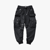 Rimora Cork | Blacked Techwear Pants