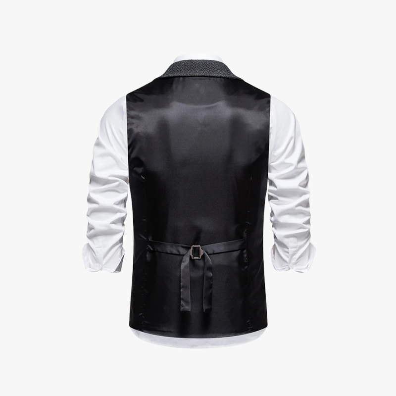 Rimora Cork | Classic Herringbone Cardigan