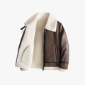Rimora Cork | Cashmere Aviator Jacket