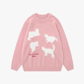 Rimora Cork | Fluffy Cats Sweater