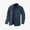 Rimora Cork | Plaid Quilted Shirt Jacket