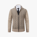 Rimora Cork | Old Money Zipper Sweater