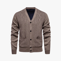 Rimora Cork | Striped Knitted Cardigan