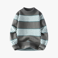Rimora Cork | Chevron Striped Sweater