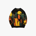 Rimora Cork | Cat Art Sweater