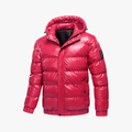 Rimora Cork | Men's shiny black down jacket