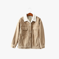 Rimora Cork | Corduroy Sherpa Lining Jacket