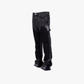 Rimora Cork | Flare jeans in black denim for men