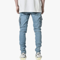 Rimora Cork | Denim Cargo Pants