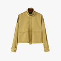 Rimora Cork | Oversized Utility Cropped Jacket