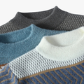 Rimora Cork | Chevron Striped Sweater