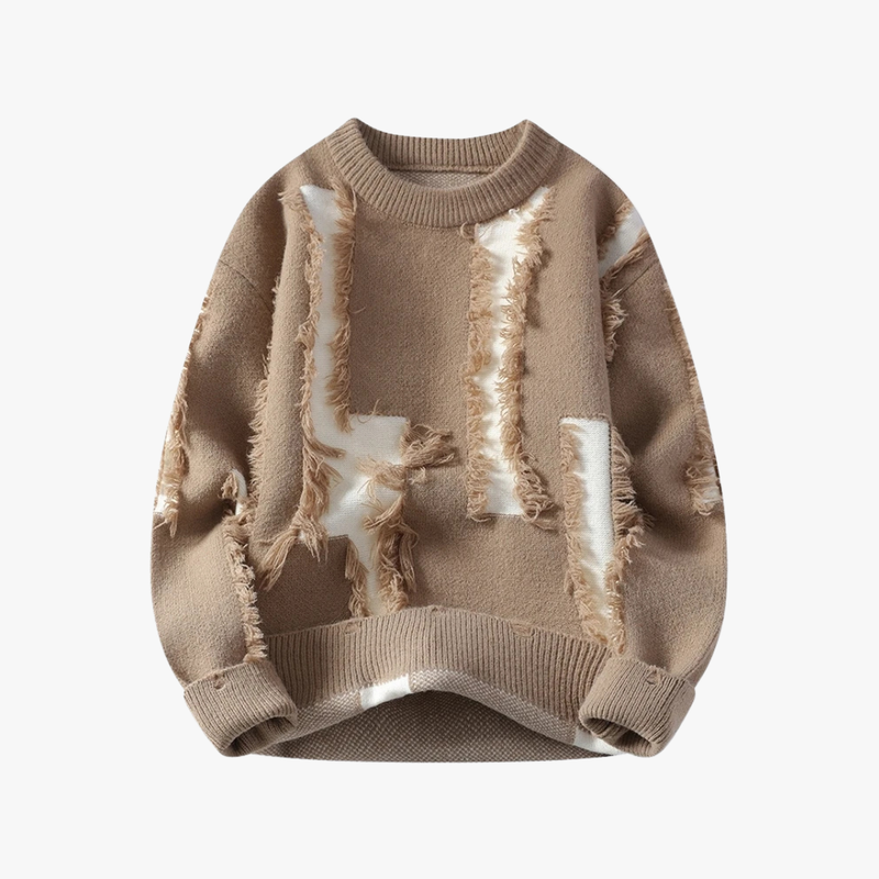Rimora Cork | Patchwork Sweater