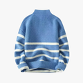 Rimora Cork | Collar Striped Zip-Up