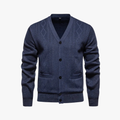 Rimora Cork | Striped Knitted Cardigan