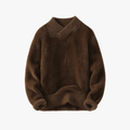 Rimora Cork | Woolen V-Neck Sweater