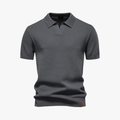 Rimora Cork | Modern Knit Polo Shirt