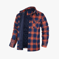 Rimora Cork | Plaid Quilted Shirt Jacket