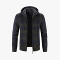 Rimora Cork | Hooded Plaid Zipper