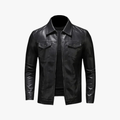 Rimora Cork | Leather Bomber Jacket