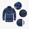 Rimora Cork | Plaid Quilted Shirt Jacket