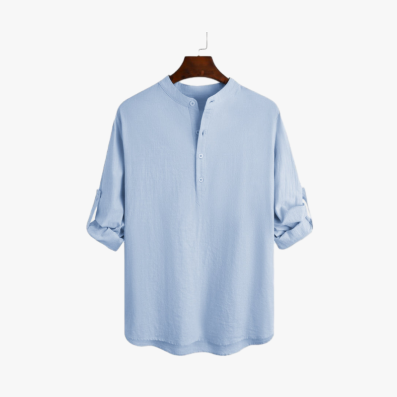 Rimora Cork | Casual Linen Blend Shirt for Men