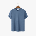 Rimora Cork | Men’s Textured Summer Tee – Breathable Cotton Waffle Shirt